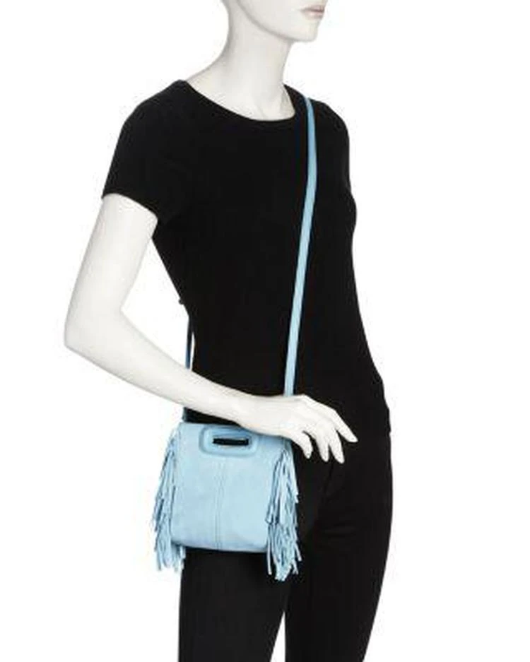 商品Maje|Mini M Suede Crossbody ,价格¥1050,第2张图片详细描述