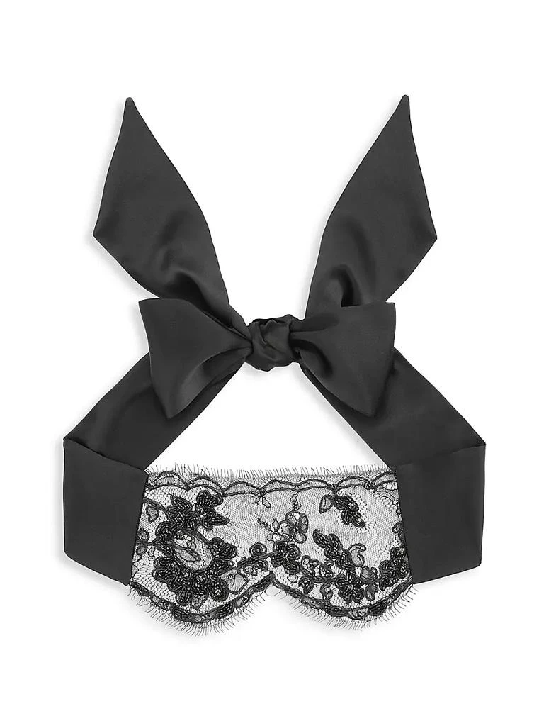 商品Kiki De Montparnasse|Beaded Lace &amp; Satin Blindfold,价格¥1405,第3张图片详细描述