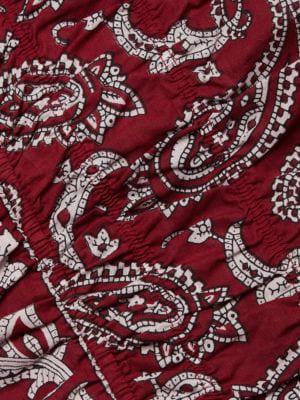 Paisley Bandana Print Top商品第4张图片规格展示