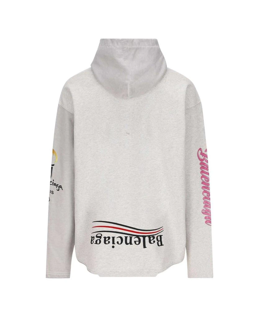 商品Balenciaga|Upside Down Hoodie,价格¥7420,第2张图片详细描述