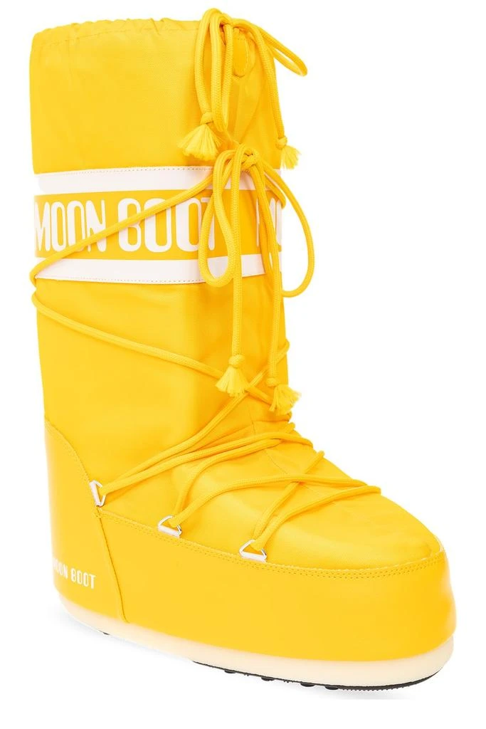 商品Moon Boot|Moon Boot Icon Logo Printed Lace-Up Snow Boots,价格¥987,第2张图片详细描述