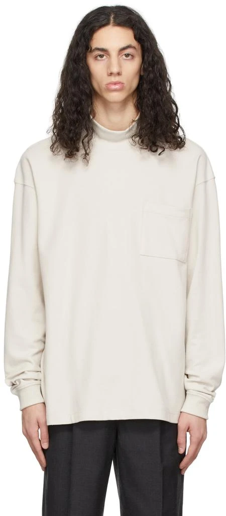 商品Fear of god|Beige Cotton Turtleneck,价格¥1352,第1张图片