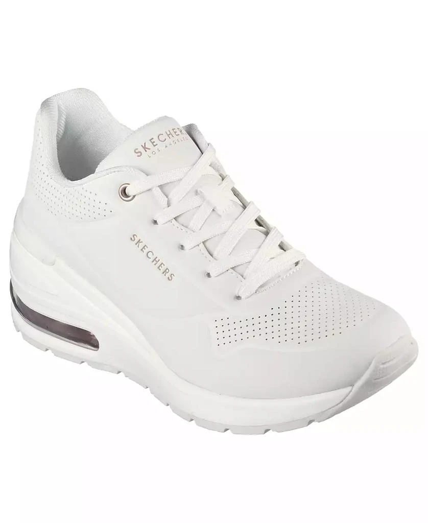 商品SKECHERS|Women's Million Air - Elevated Air Wedge Casual Sneakers from Finish Line,价格¥334,第1张图片