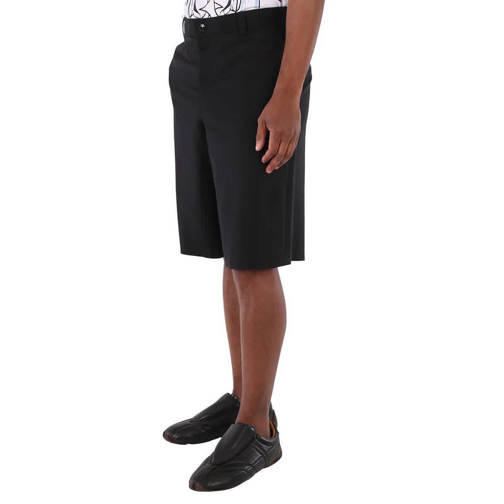 商品Burberry|Men's Black Cut-Out Detail Tailored Shorts,价格¥1722,第3张图片详细描述