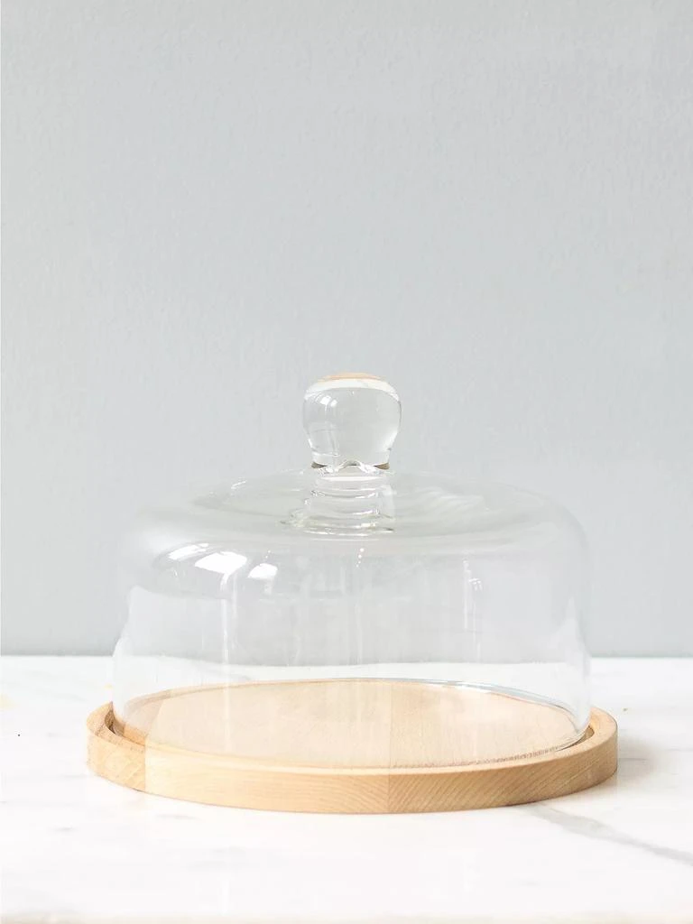 商品etúHome|Glass Dome & Wood Base,价格¥565,第1张图片