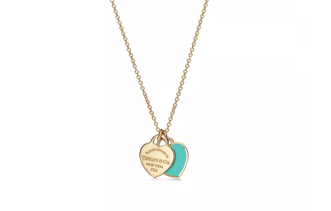 商品[国内直发] Tiffany & Co.|蒂芙尼 Return to Tiffany系列 精致美观 18k金 项链 女款 金色,价格¥11378,第1张图片