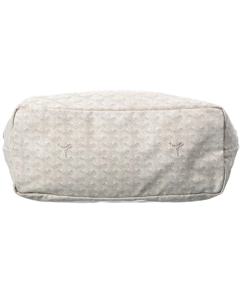 商品[二手商品] Goyard|Goyard White Goyardine Canvas St. Louis PM (Authentic Pre-Owned),价格¥11584,第3张图片详细描述