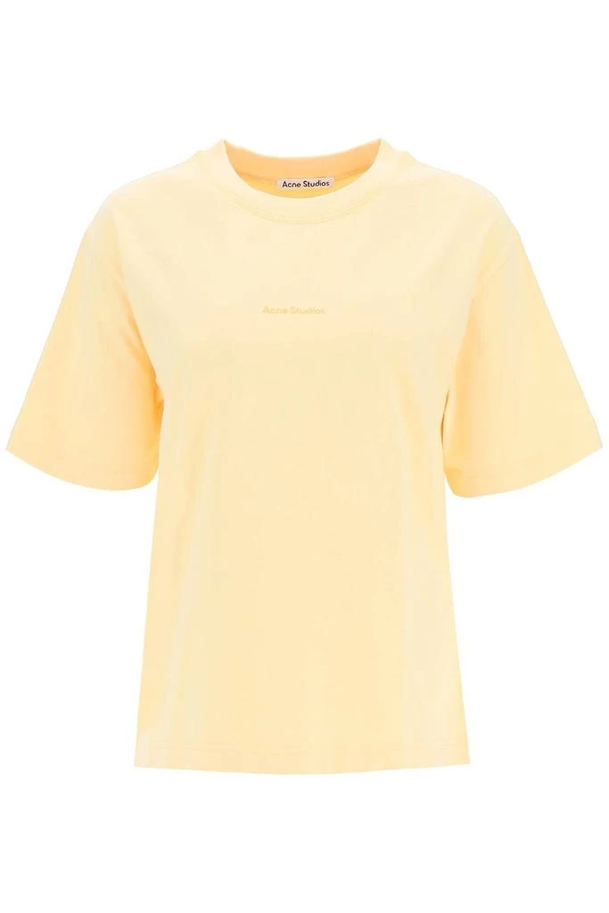 商品Acne Studios|Acne Studios Logo Printed Crewneck T-Shirt,价格¥933,第1张图片