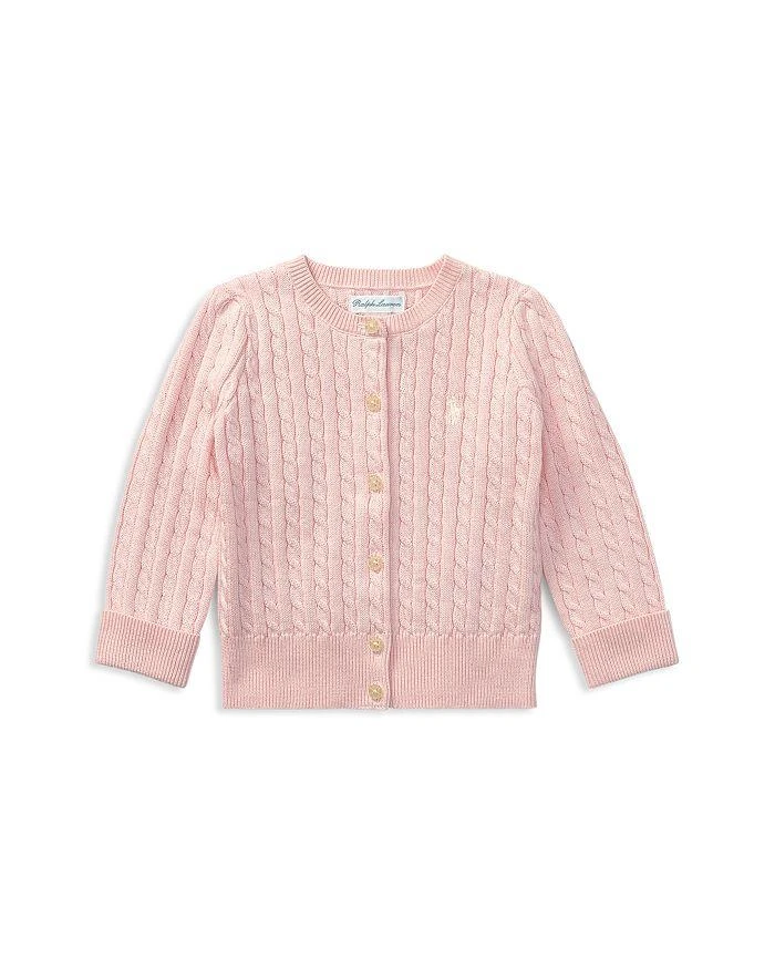 商品Ralph Lauren|Girls' Cable-Knit Cardigan - Baby,价格¥372,第1张图片