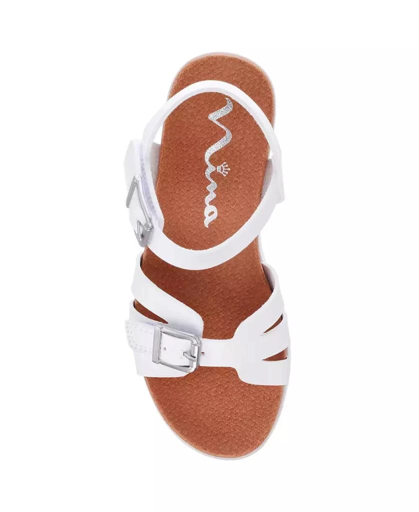 商品Nina|Big Girls Lacey Season Fastening Strap Sandals,价格¥338,第4张图片详细描述