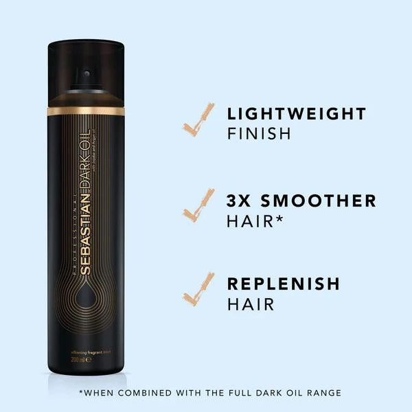 商品Sebastian|Sebastian Professional Dark Oil Silkening Mist 4.5 oz,价格¥81,第3张图片详细描述