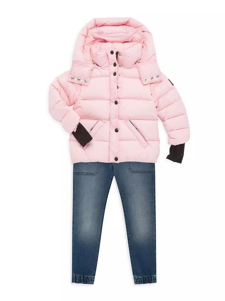 商品SAM.|Little Girl's Matte Annabelle Puffer Jacket,价格¥2628,第2张图片详细描述