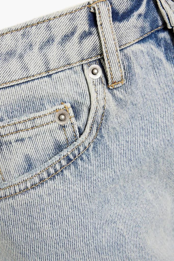 商品Ksubi|Faded high-rise straight-leg jeans,价格¥366,第4张图片详细描述