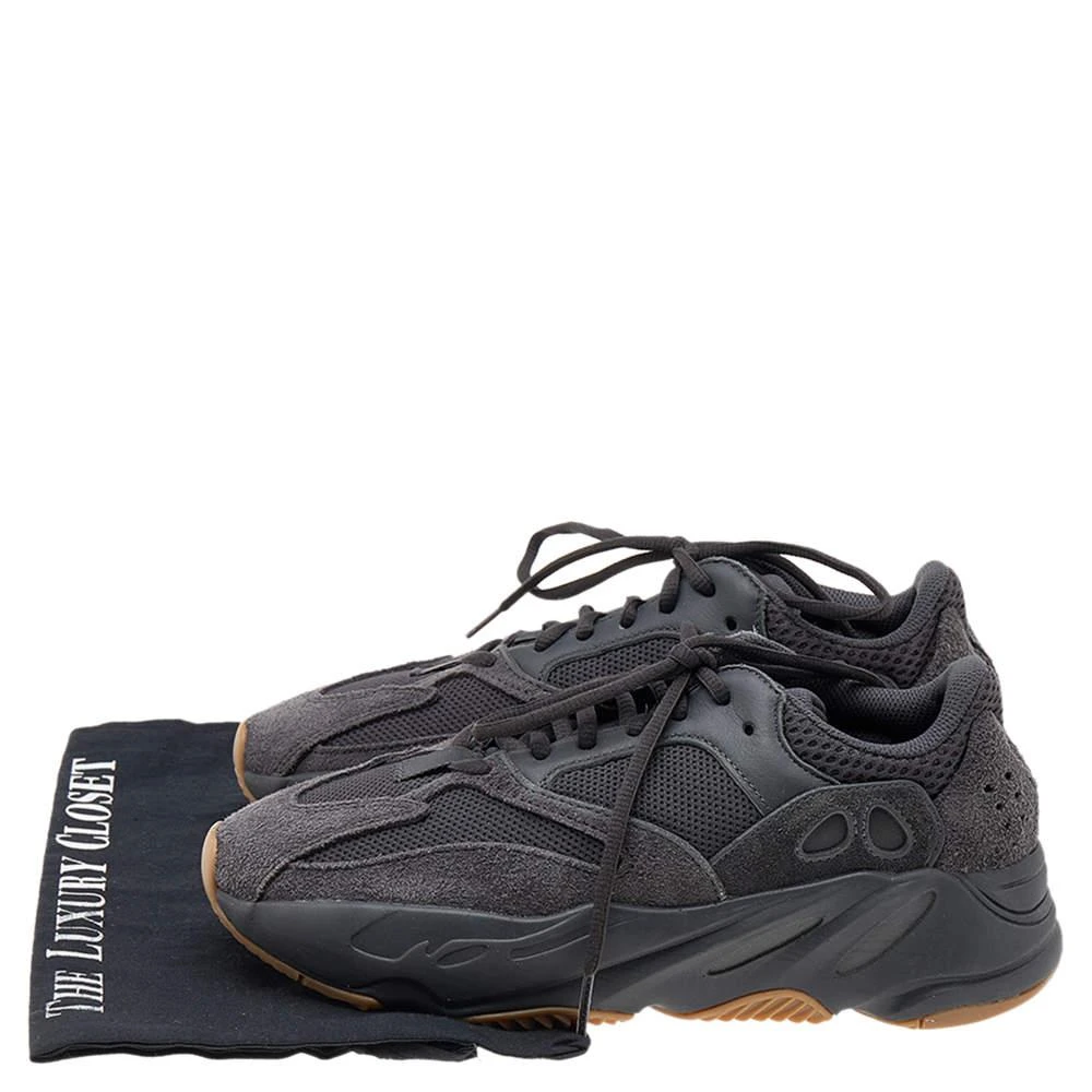 Yeezy x Adidas Dark Grey Suede And Mesh Boost 700 V2 Mauve Low Top Sneakers Size 39 1/3 商品