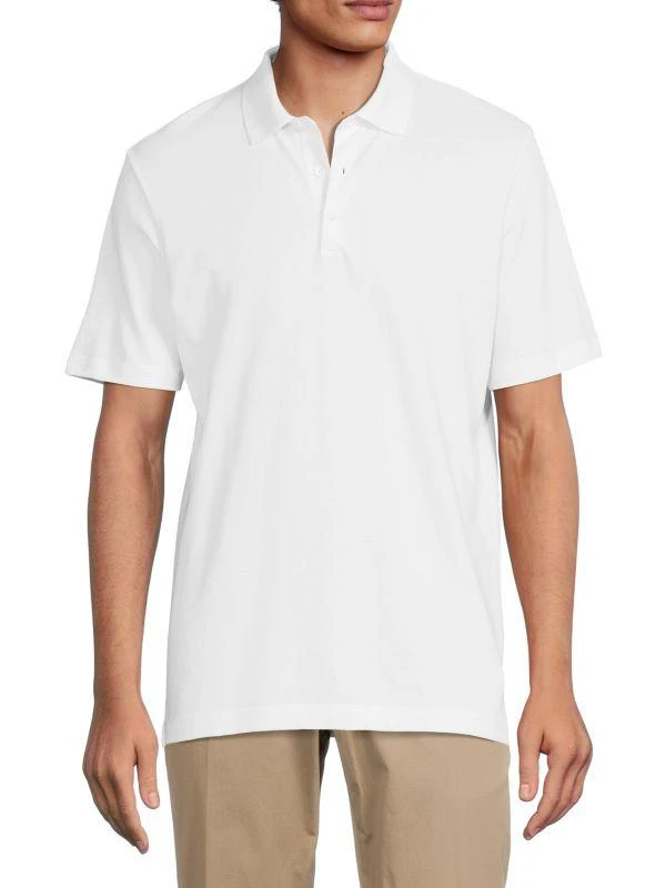 商品Theory|Pima Cotton Pique Polo,价格¥483,第1张图片