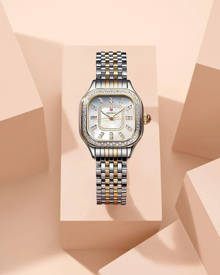 商品Michele|Meggie Diamond Watch, 29mm,价格¥19476,第4张图片详细描述