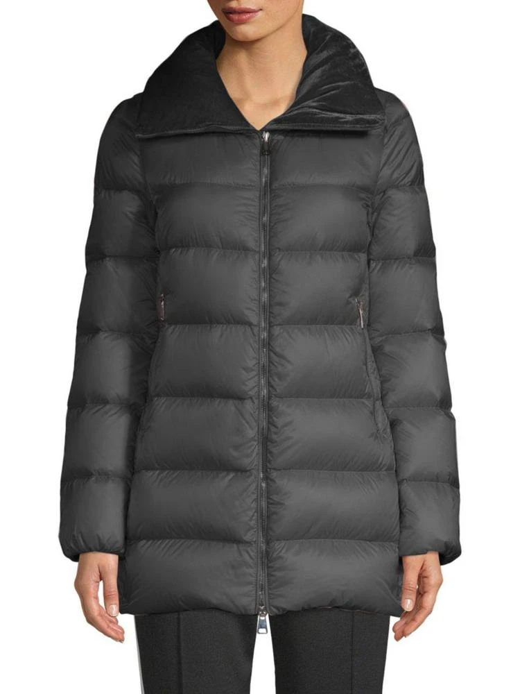 商品Moncler|Moncler - Torcol Legere Velvet Collar Coat,价格¥8562,第1张图片