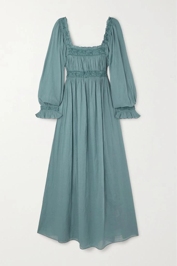 商品DÔEN|Catrinette 纯棉超长连衣裙,价格¥1462,第1张图片