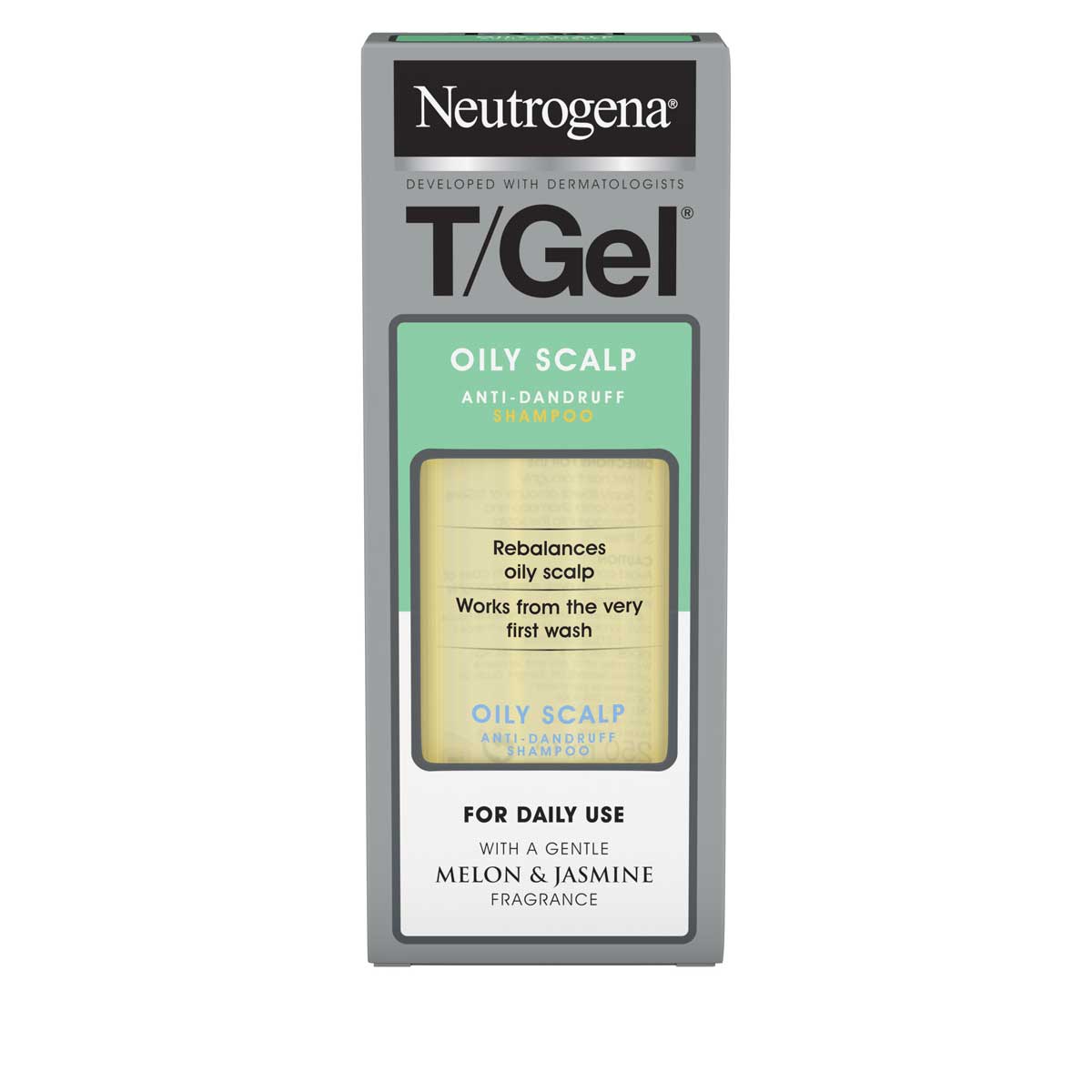 Neutrogena 露得清 T/Gel 油性头皮净洁洗发水 125ml商品第2张图片规格展示