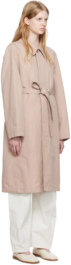 商品Lemaire|Beige Belted Lightweight Coat,价格¥2642,第2张图片详细描述