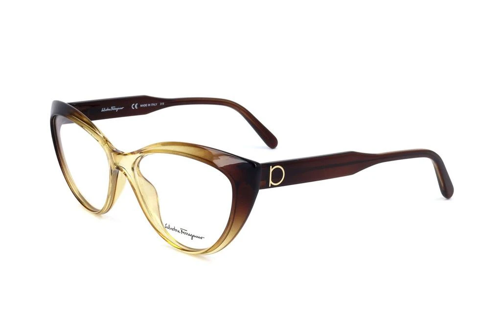 商品Salvatore Ferragamo|Salvatore Ferragamo Eyewear Cat-Eye Frame Glasses,价格¥752,第2张图片详细描述