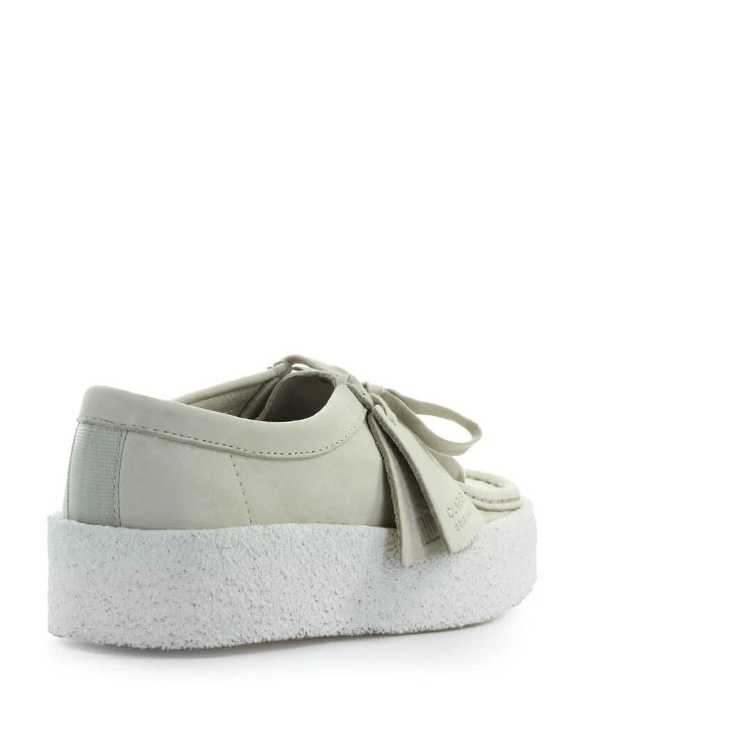 商品Clarks|CLARKS WALLABEE CUP IVORY NUBUCK WOMAN'S LOAFER,价格¥1126,第3张图片详细描述