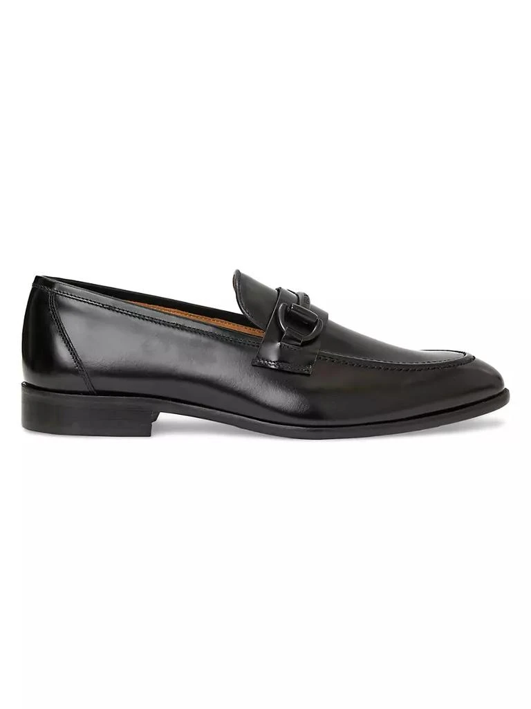 商品Bruno Magli|Alessio Leather Loafers,价格¥2963,第1张图片