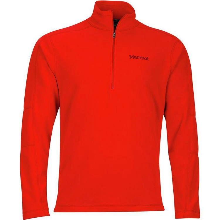 商品Marmot|Rocklin 1/2-Zip Fleece Jacket - Men's,价格¥313-¥447,第2张图片详细描述