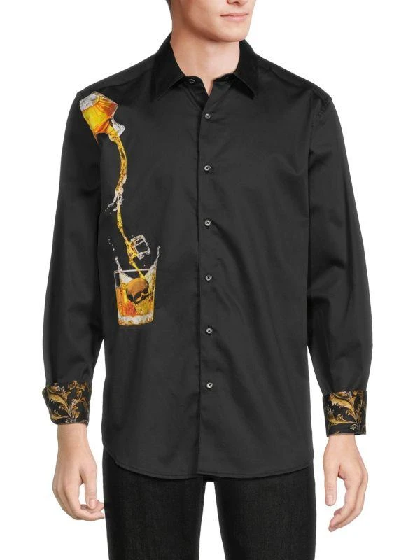 商品Robert Graham|Whiskey On Ice Sport Shirt,价格¥793,第1张图片