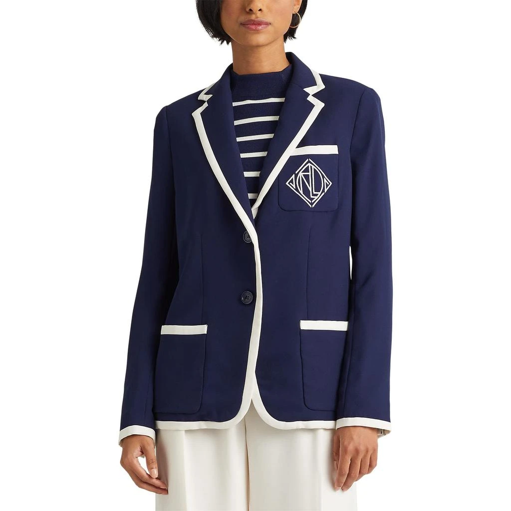 商品Ralph Lauren|Two-Tone Georgette Blazer,价格¥1971,第2张图片详细描述