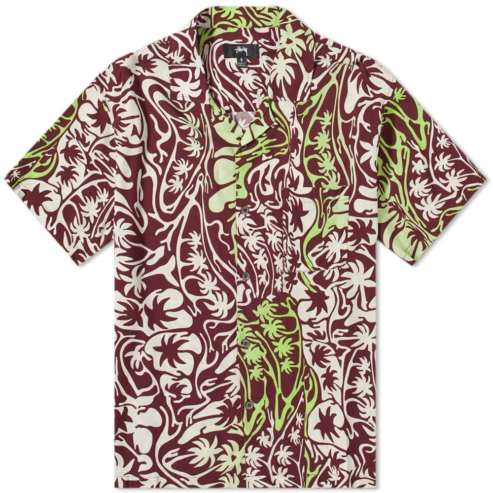 商品STUSSY|Stussy Psychedelic Palm Tree Shirt,价格¥1005,第1张图片