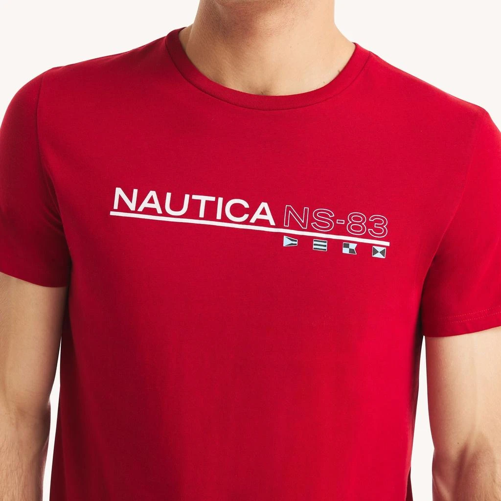 商品Nautica|Mens Ns-83 Graphic T-Shirt,价格¥78,第2张图片详细描述