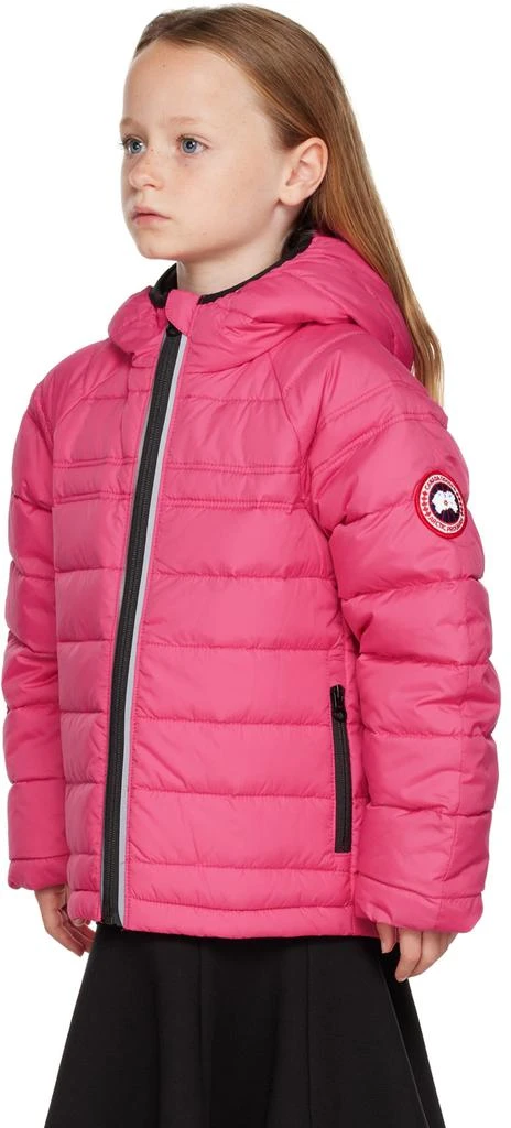 商品Canada Goose|Kids Pink Bobcat Hoody Down Jacket,价格¥2954,第4张图片详细描述