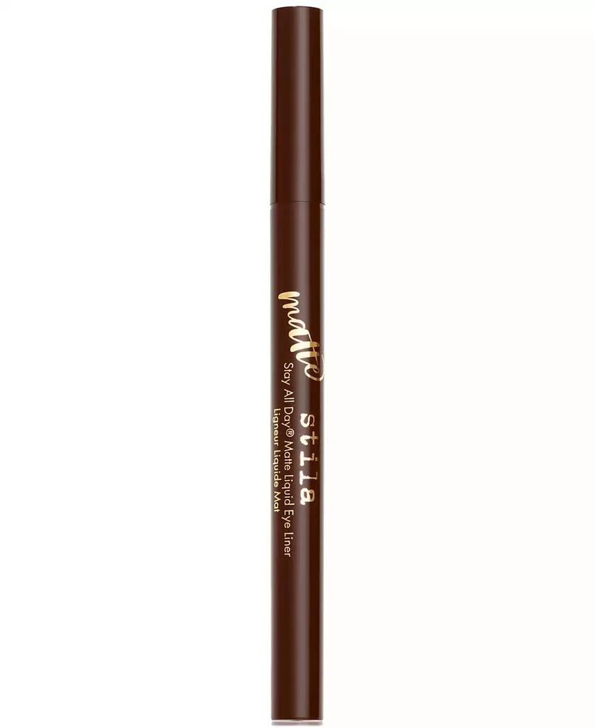 商品Stila|Stay All Day® Matte Liquid Eye Liner - Matte Brown,价格¥180,第2张图片详细描述