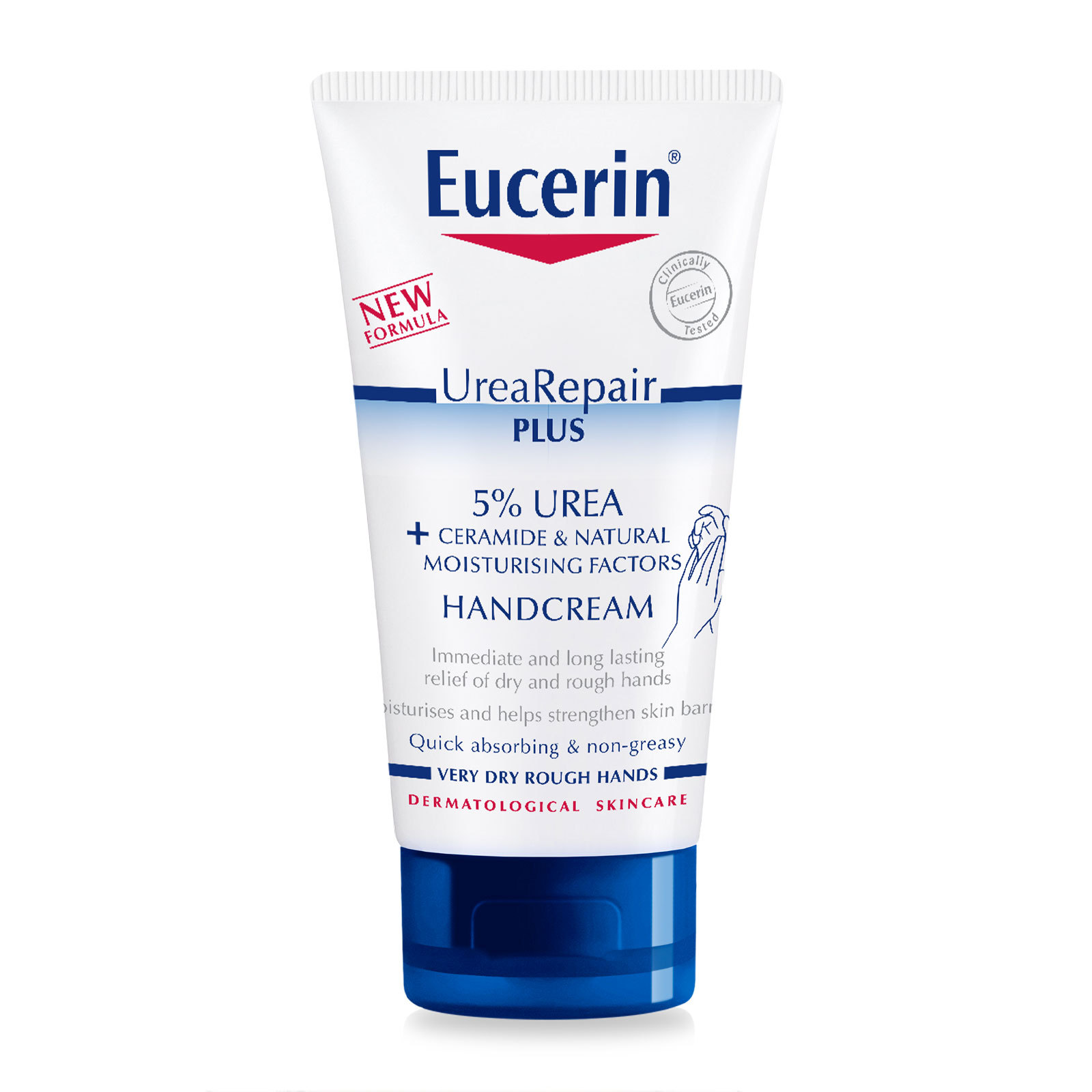 商品Eucerin|Eucerin 优色林 5%尿素抗干燥深度滋养柔润护手霜 75ml,价格¥83,第1张图片