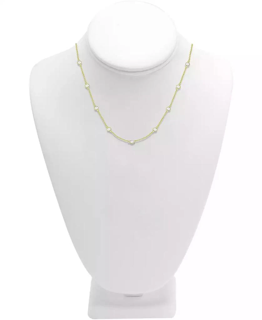 商品Essentials|18" Statement Necklace in Silver or Gold Plate,价格¥303,第3张图片详细描述