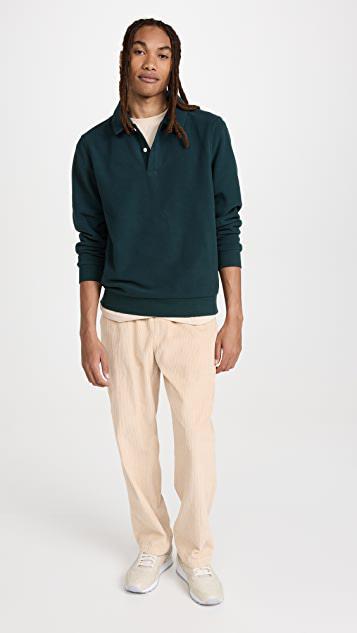 商品Madewell|Polar Fleece Club 马球衫,价格¥846,第6张图片详细描述