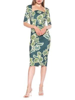 商品ALEXIA ADMOR|Freya Short Sleeve Sheath Dress,价格¥680,第1张图片详细描述