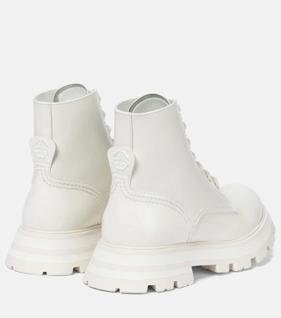 商品Alexander McQueen|Wander leather combat boots,价格¥7459,第3张图片详细描述