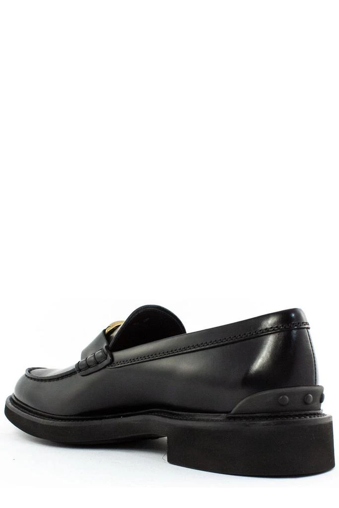 商品Tod's|Tod's T Timeless Logo Plaque Loafers,价格¥2981,第3张图片详细描述