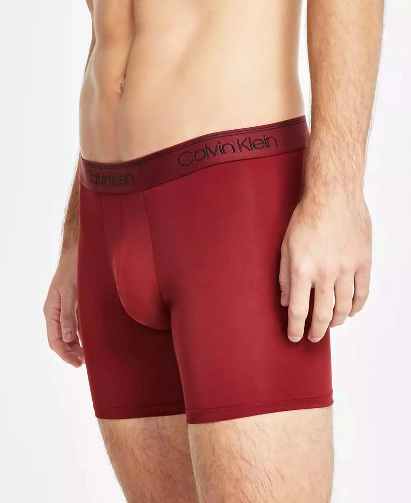 商品Calvin Klein|Men's 3+1 Value Pack Micro Stretch Boxer Briefs,价格¥151,第4张图片详细描述