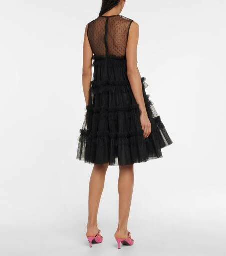 商品RED Valentino|圆点薄纱迷你连衣裙,价格¥8206,第3张图片详细描述