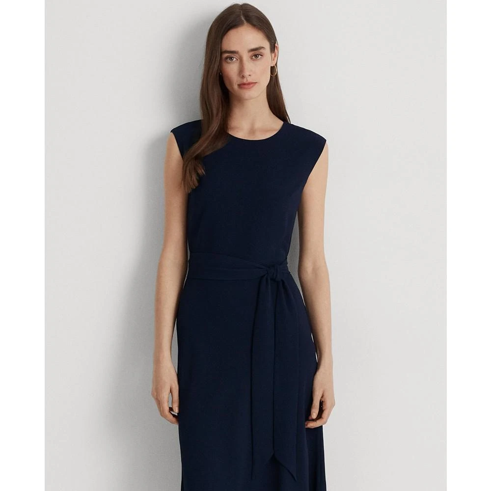 商品Ralph Lauren|Women's Belted Bubble Crepe Dress,价格¥1012,第4张图片详细描述