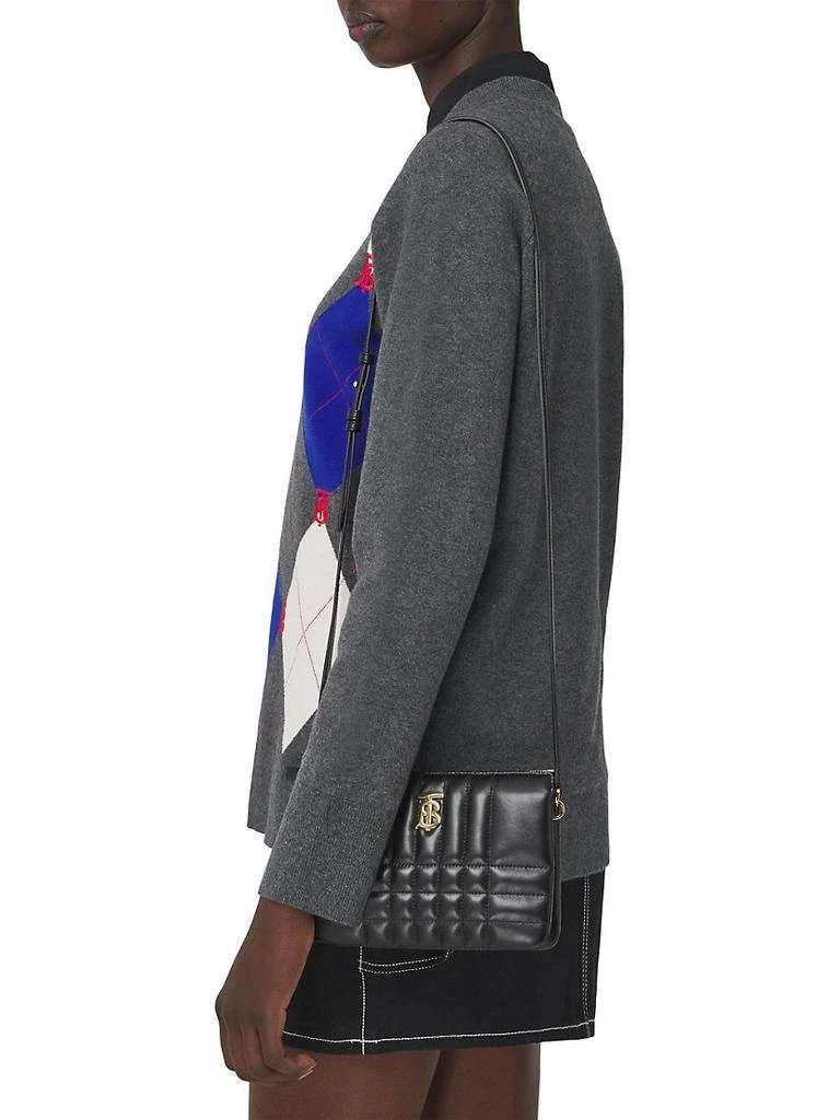 Lola Quilted Leather Twin Pouch-On-Strap 商品