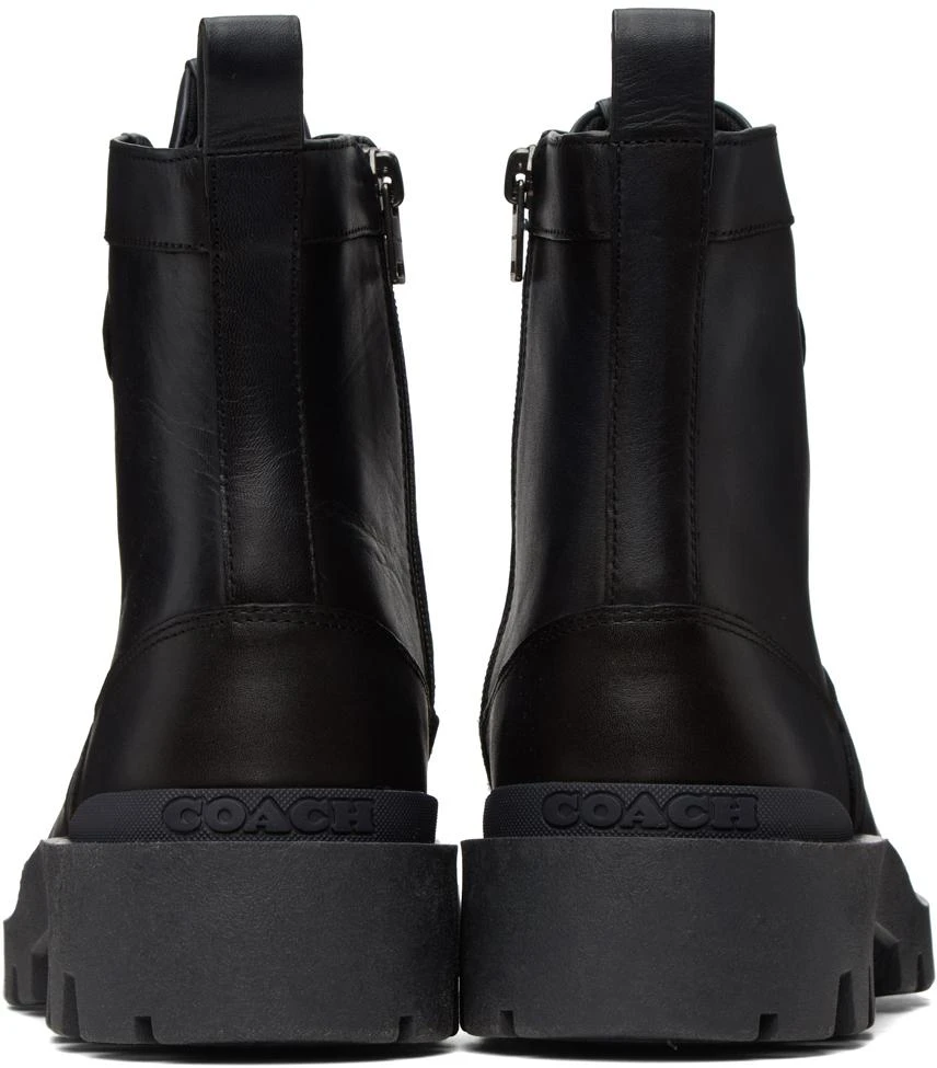 商品Coach|Black Citysole Boots,价格¥958,第2张图片详细描述