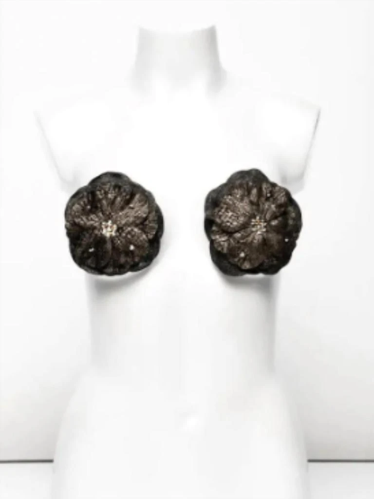 商品Blissidys|Cairo Elegant Nipple Cover In Black,价格¥1033,第2张图片详细描述