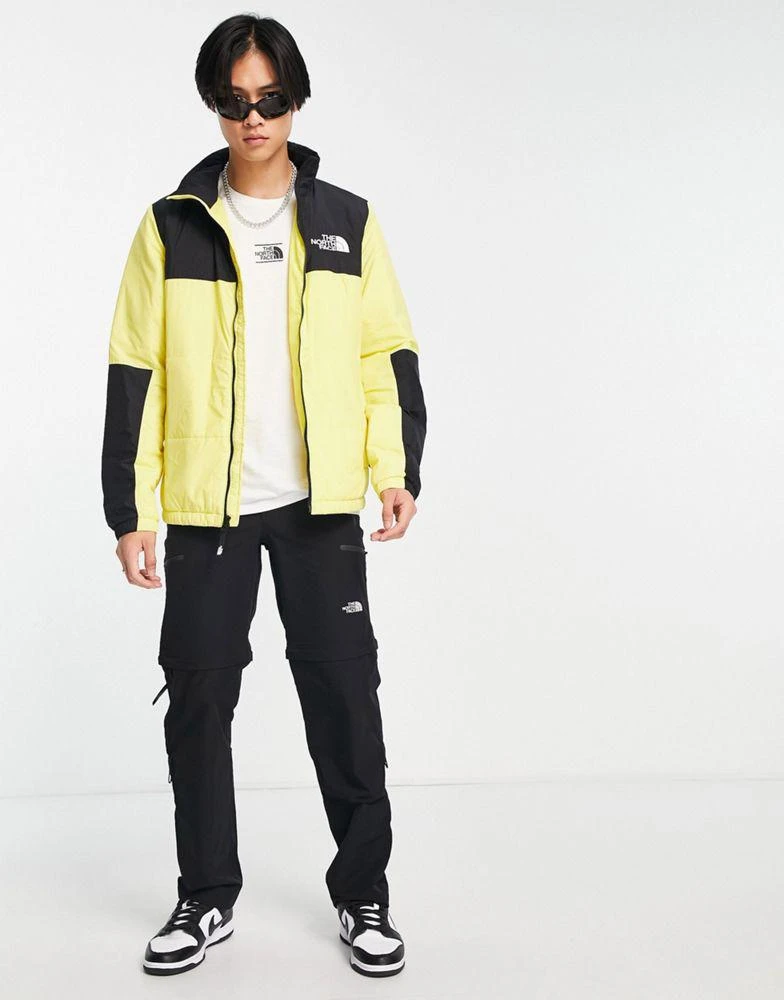 商品The North Face|The North Face Gosei puffer jacket in yellow and black,价格¥677,第2张图片详细描述