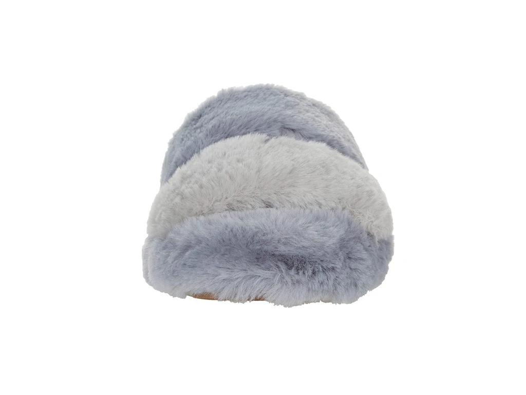 Two-Strap Scuff Slippers in Recycled Faux Fur 商品