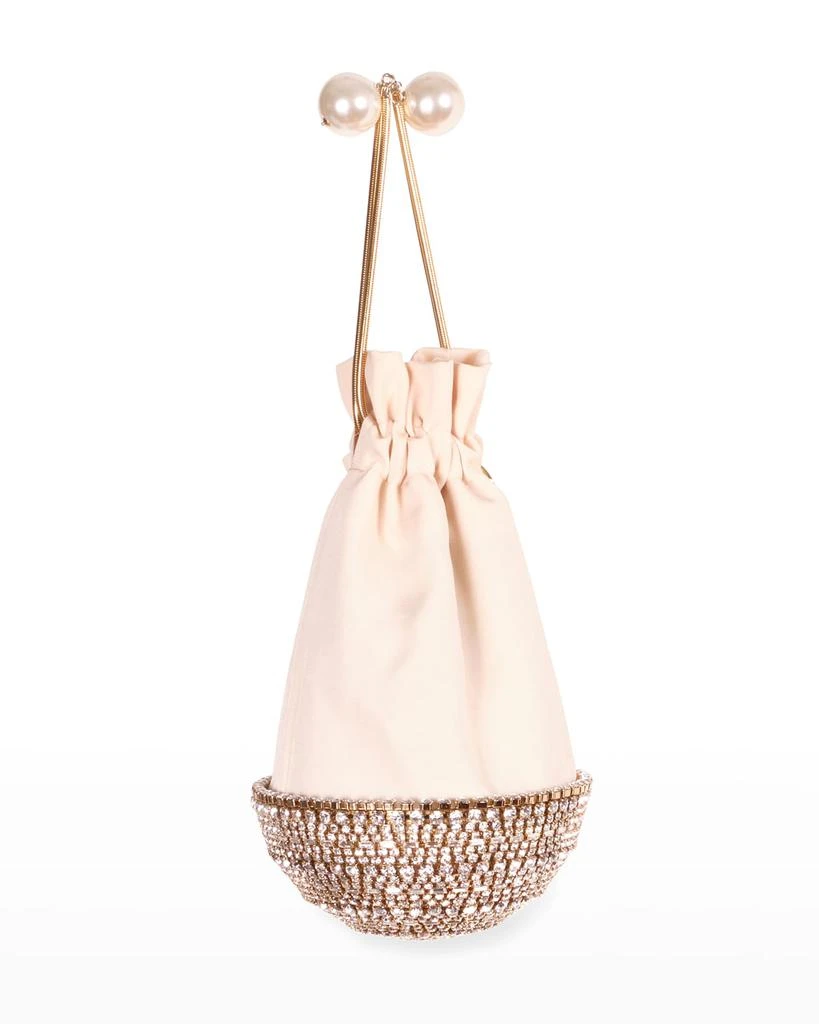商品ROSANTICA|Ghizlan Panna Pearly Crystal Clutch Bag,价格¥4117,第1张图片