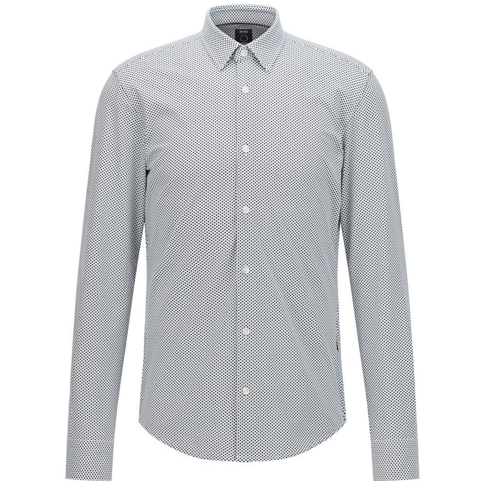 商品Hugo Boss|BOSS Men's Slim-Fit Pattern Shirt,价格¥1044,第5张图片详细描述